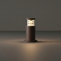 Ideal Lux - Lâmpada de exterior TRONCO 1xE27/42W/230V 25 cm IP65 castanha