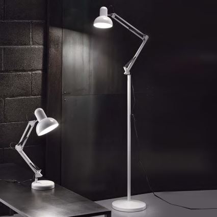 Ideal Lux - Lâmpada de mesa 1xE27/40W/230V branco