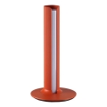 Ideal Lux - Lâmpada de mesa LED regulável DORICA LED/8W/230V CRI 90 laranja