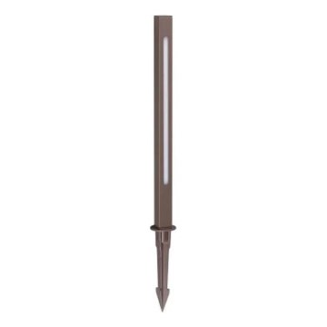 Ideal Lux - Lâmpada exterior LED JEDI LED/7W/230V 40 cm CRI 90 IP65 castanha