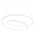 Ideal Lux - LED dimerizável, lustre suspenso por cabo OZ LED/55W/230V Ø 80 cm IRC 90 branco