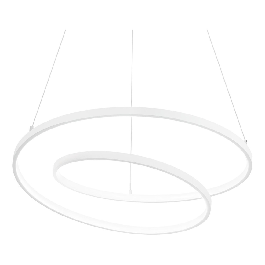 Ideal Lux - LED dimerizável, lustre suspenso por cabo OZ LED/55W/230V Ø 80 cm IRC 90 branco