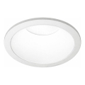 Ideal Lux - Luminária de embutir LED GAME TRIM LED/11W/230V 3000K CRI 90 Ø 8,5 cm IP40 branca