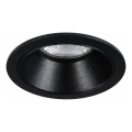 Ideal Lux - Luminária de embutir LED GAME TRIM LED/5,5W/230V 3000K IRC 90 Ø 5,8 cm preta