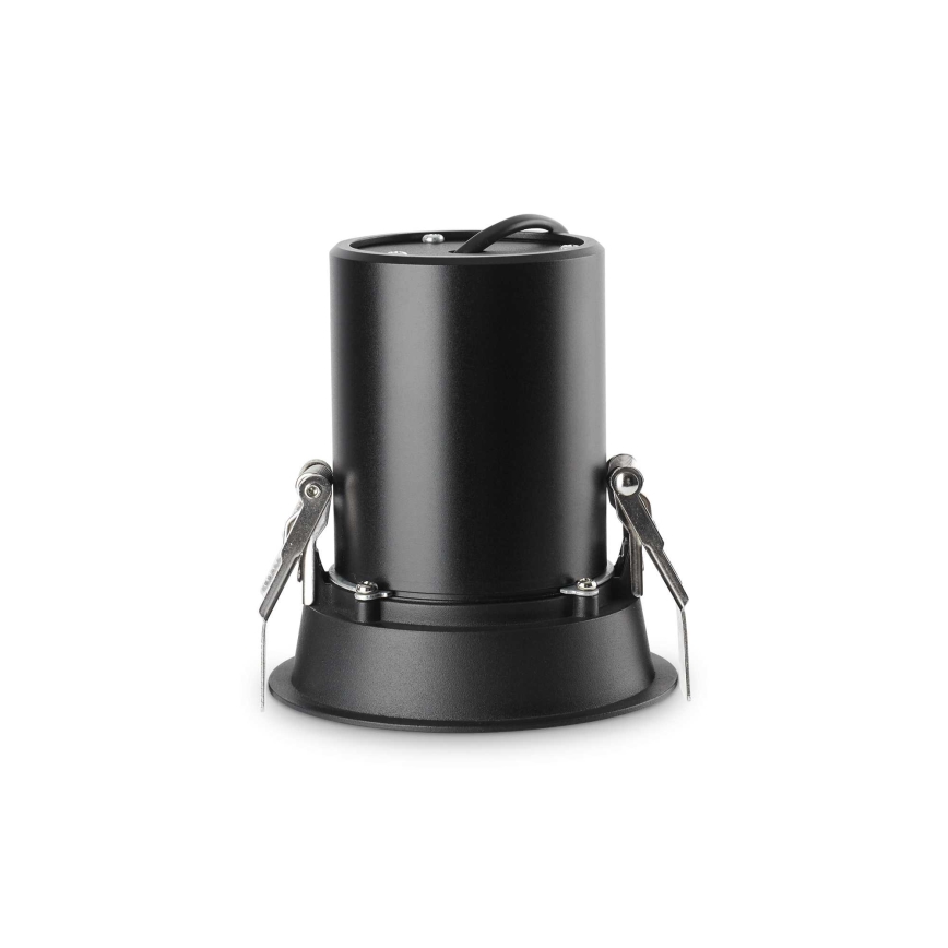 Ideal Lux - Spot de embutir LED NOVA LED/12W/230V CRI 90 Ø 10 cm preto