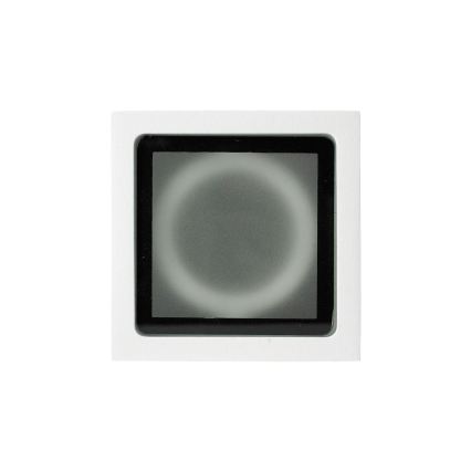 Ideal Lux - Luminária de exterior TECHO 1xGU10/20W/230V 9x9 cm IP54 branca