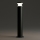 Ideal Lux - Luminária de exterior TORRE 1xE27/15W/230V 80 cm IP65 preta
