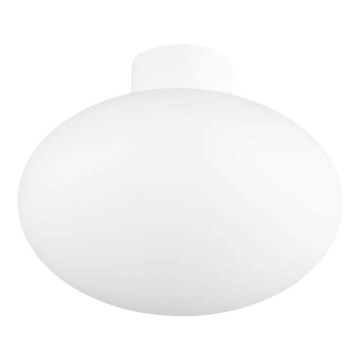 Ideal Lux - Luminária de teto exterior CLIO 1xE27/42W/230V IP44 branca