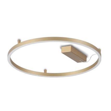 Ideal Lux - Luminária de teto LED ORACLE SLIM LED/29W/230V 3000K CRI 90 Ø 50 cm dourada