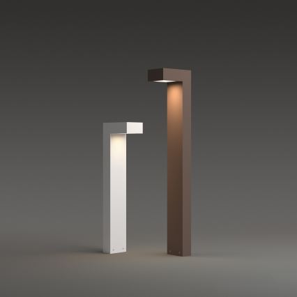 Ideal Lux - Luminária exterior SIRIO 1xGX53/9W/230V 60 cm IP65 castanho