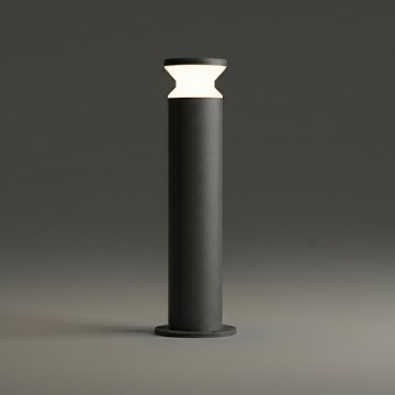 Ideal Lux - Luminária exterior TORRE 1xE27/15W/230V 60 cm IP65 antracite