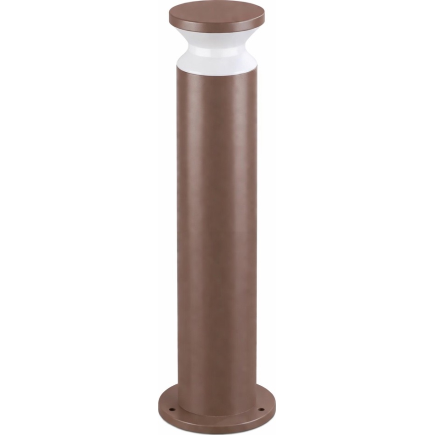 Ideal Lux - Luminária exterior TORRE 1xE27/15W/230V 60 cm IP65 castanha