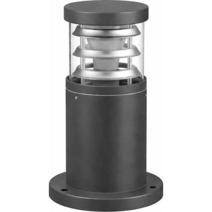 Ideal Lux - Luminária exterior TRONCO 1xE27/42W/230V 25 cm IP65 antracite