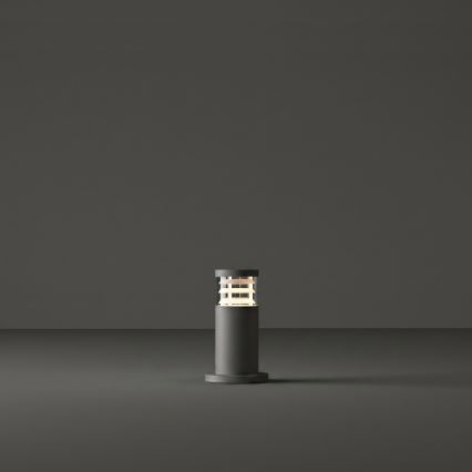 Ideal Lux - Luminária exterior TRONCO 1xE27/42W/230V 25 cm IP65 antracite