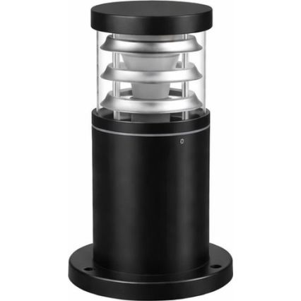 Ideal Lux - Luminária exterior TRONCO 1xE27/42W/230V 25 cm IP65 preta
