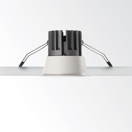 Ideal Lux - Luminária de embutir LED GAME TRIM LED/11W/230V 4000K IRC 90 diâm. 8,5 cm IP40 branca