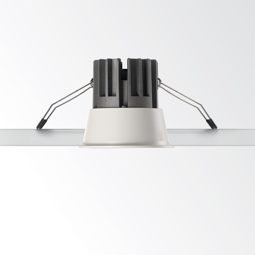 Ideal Lux - Luminária de embutir LED GAME TRIM LED/11W/230V 4000K IRC 90 diâm. 8,5 cm IP40 branca