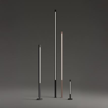 Ideal Lux - Luminária LED de exterior JEDI LED/25W/230V 160 cm CRI 90 IP65 antracite