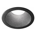 Ideal Lux - Luminária LED embutida GAME TRIM LED/11W/230V 3000K IRC 90 Ø 8,5 cm IP40 preta