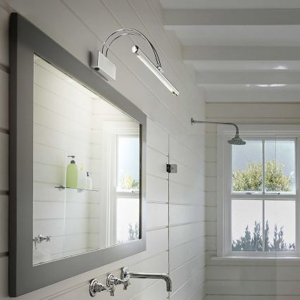 Ideal Lux - Luminária de parede LED MIRROR LED/4,62W/230V cromo brilhante
