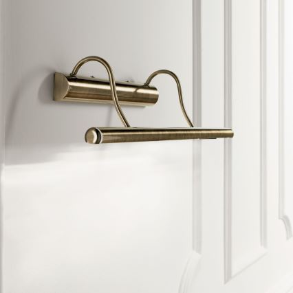 Ideal Lux - Luminária LED para quadros 4xG9/3W/230V, acabamento bronze