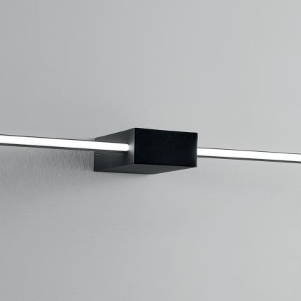 Ideal Lux - Luminária LED para quadros THEO, 19 W, 230 V, 115 cm, IRC 90, preta