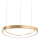 Ideal Lux - Lustre de LED suspenso por cabo GEMINI LED/36W/230V 4000K Ø 42,5 cm CRI 90 latão