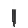 Ideal Lux - Lustre dimerizável suspenso por cabo DORICA 3xLED/9W/230V CRI 90 Ø 9,5 cm preto