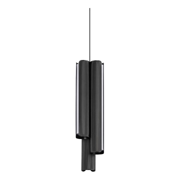 Ideal Lux - Lustre dimerizável suspenso por cabo DORICA 3xLED/9W/230V CRI 90 Ø 9,5 cm preto