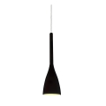 Ideal Lux - Lustre em cabo FLUT 1xE14/40W/230V Ø 10,5 cm preto