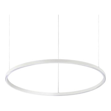 Ideal Lux - Lustre LED dimerizável em cabo ORACLE SLIM LED/40W/230V 3000K CRI 90 Ø 70 cm branco