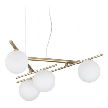 Ideal Lux - Lustre LED em cabo ATLAS 4xG9/3W/230V dourado