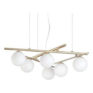 Ideal Lux - Lustre LED em cabo ATLAS 6xG9/3W/230V dourado