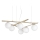 Ideal Lux - Lustre LED em cabo ATLAS 6xG9/3W/230V dourado