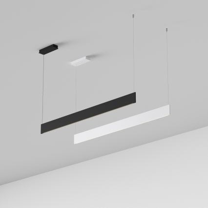 Ideal Lux - Lustre LED em cabo STEEL LED/24W/230V 3000K IRC 90 120 cm branco