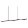 Ideal Lux - Lustre LED regulável suspenso por cabo DORICA LED/35W/230V CRI 90 140 cm antracite
