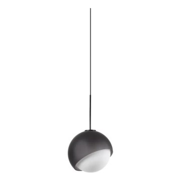 Ideal Lux - Lustre LED suspenso por cabo BLOOM 1xG9/3W/230V Ø 11,5 cm, preto
