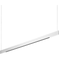Ideal Lux - Lustre LED suspenso por cabo DESK ACCENT LED/36W/230V CRI 90 120 cm branco