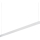 Ideal Lux - Lustre LED suspenso por cabo DESK LED/36W/230V 120 cm CRI 90 branco