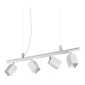 Ideal Lux - Lustre LED suspenso por cabo DYNAMITE 4xGU10/7W/230V CRI 90 branco