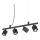 Ideal Lux - Lustre LED suspenso por cabo DYNAMITE 4xGU10/7W/230V CRI 90 preto