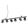 Ideal Lux - Lustre LED suspenso por cabo DYNAMITE 6xGU10/7W/230V IRC 90 preto
