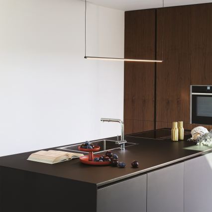 Ideal Lux - Lustre LED suspenso por cabo ESSENCE LED/19W/230V 3000K IRC 90 preto