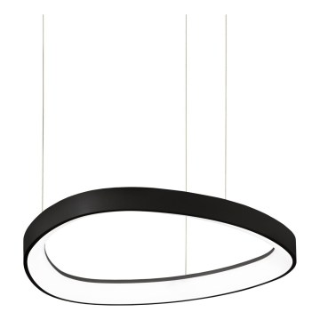 Ideal Lux - Lustre LED suspenso por cabo GEMINI LED/36W/230V 4000K Ø 42,5 cm IRC 90 preto
