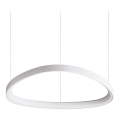 Ideal Lux - Lustre LED suspenso por cabo GEMINI LED/47W/230V 2700K Ø 61 cm CRI 90 branco