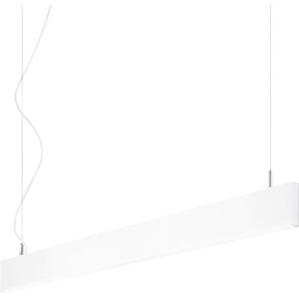 Ideal Lux - Lustre LED suspenso por cabo LINUS LED/32W/230V 3000K CRI 90 120 cm branco