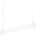 Ideal Lux - Lustre LED suspenso por cabo LINUS LED/32W/230V 4000K CRI 90 120 cm branco