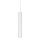 Ideal Lux - Lustre LED suspenso por cabo LOOK 1xGU10/7W/230V CRI 90 diâmetro 6 cm branco