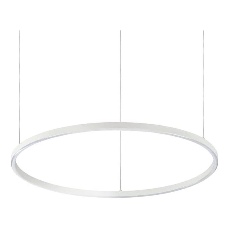 Ideal Lux - Lustre LED suspenso por cabo ORACLE SLIM LED/37W/230V 4000K CRI 90, diâmetro 70 cm, branco
