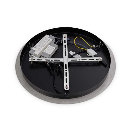 Ideal Lux - Lustre LED suspenso por cabo UMILE LED/55W/230V diâmetro 63 cm CRI 90 latão/branco